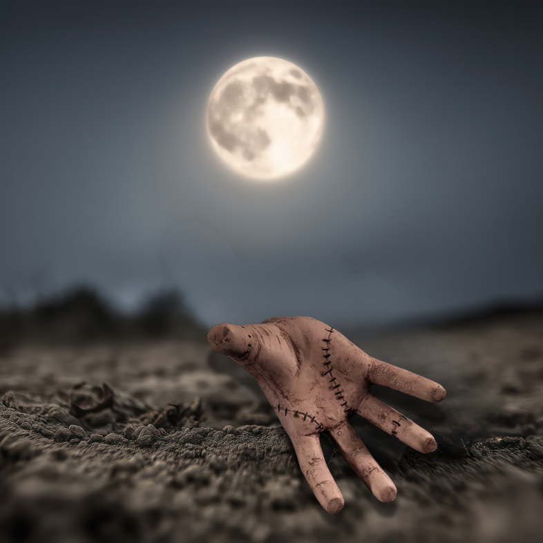 Finsterhand– dein Halloween-Schockeffekt.