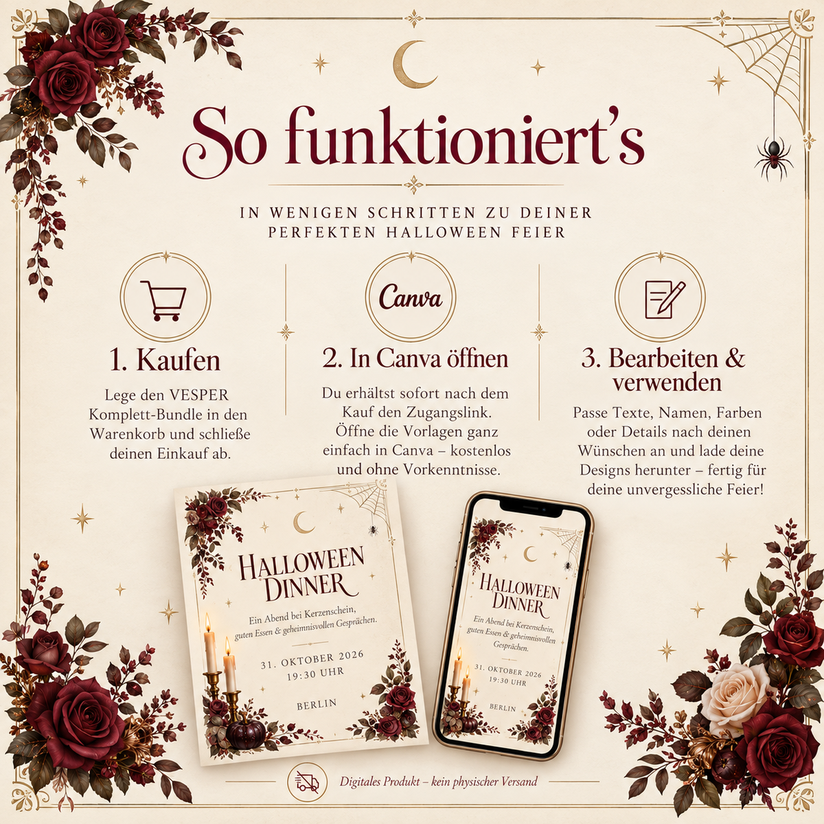 VESPER Complete Bundle | Canva Vorlage